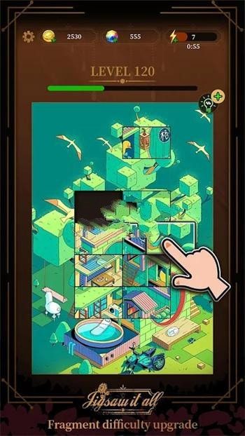 竖锯拼图挑战Jigsaw it all1